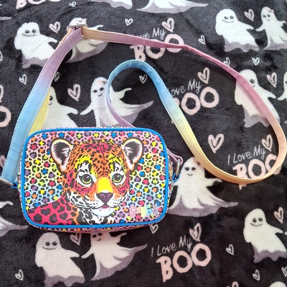 Loungefly Multicolor Leopard Kids Crossbody Bag